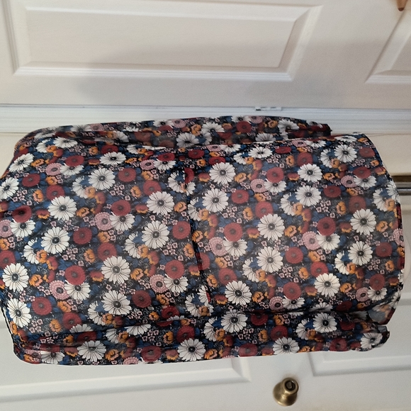 Lauren Conrad Sheer Floral Tunic - Picture 5 of 6